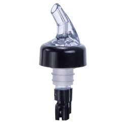 Winco PPA-063 - Measured Pourer – 5/8 oz, Black Tail