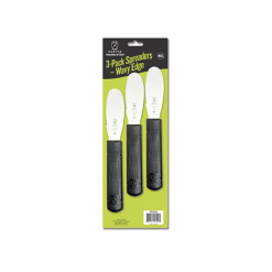 Alternative view of Mercer Culinary M18783- Three Pack Wavy Edge Spreader Set