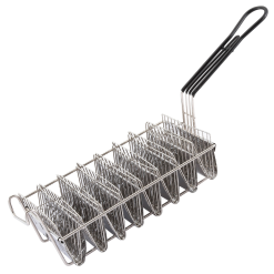 Winco TB-8 Taco Basket, 8 Shells, 6"