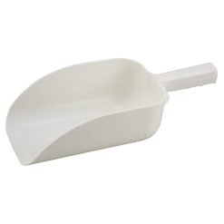 Winco PS-64 - 64 oz Polypropylene Scoop, White