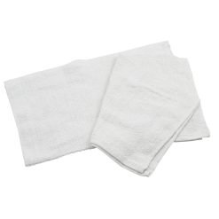 Winco BTW-30 - White Cotton Towel, 16″ x 19″