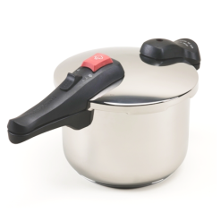 All American Chef's Design D6 Stainless Steel 3pc Pressure Cooker