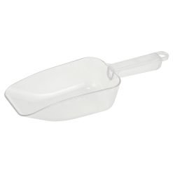 Winco PS-20 - Scoop, Clear Polycarbonate - 20 oz